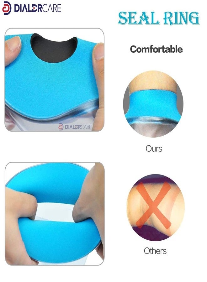 DIALDRCARE غطاء جبس مقاوم للماء للبالغين من ديالدر كير، ضمادات قابلة لإعادة الاستخدام، واقي جاف للاستحمام (واقي جبس طويل لليد) - Image 5
