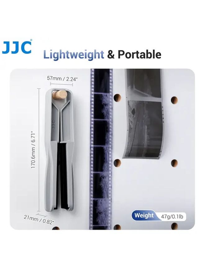 JJC Film Squeegee Grey Black Silicone Blade Water Wiper 35mm 120 Film Professional - Image 3