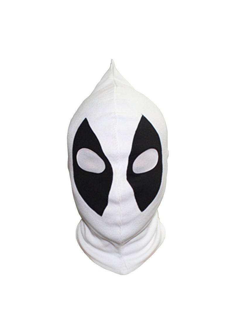 Generic - Deadpool White Red Cotton Balaclava MaskWhite Deadpool White Deadpool - Image 1