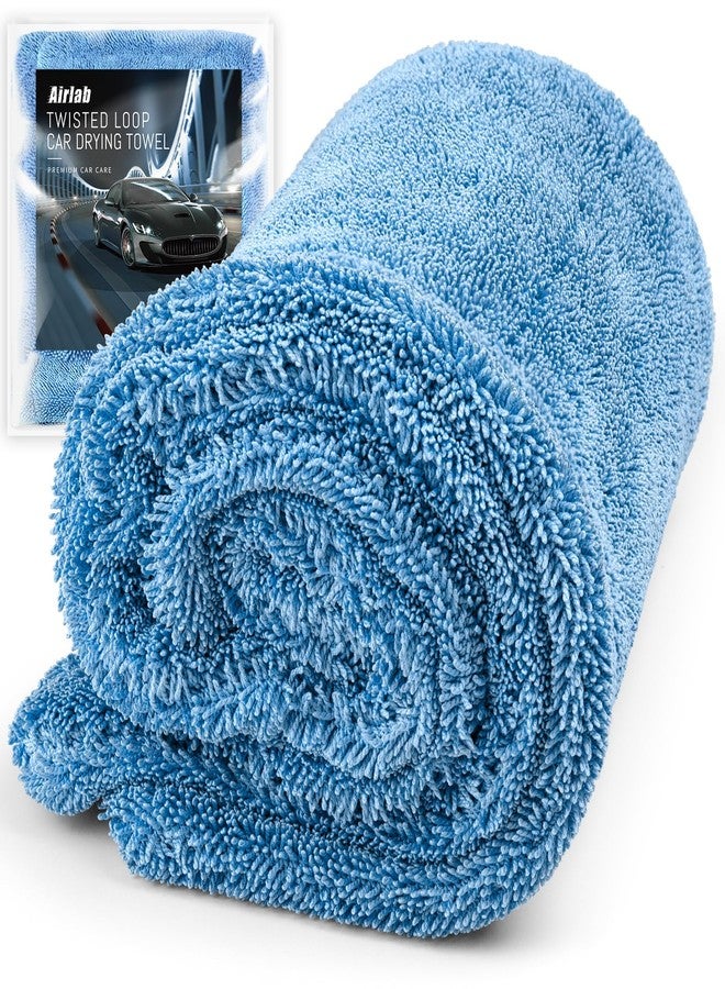 Airlab 1200GSM Extra Thick Absorbent Microfibre Drying Towel, Double-Sided Triple Twisted Loop Magic Cloth, Shiny Wipes Cleaning Cloths for Car Washing/Detailing, Bathroom Windows & Shower, 60x40cm - Image 1