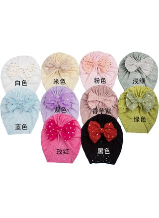 Autumn Baby Hat Childrens Pull over Cap with Glitter Butterfly Knot Print Warmth Breathable Sunshade Windproof Cap for Infants 10 color mix multiple - pzsku/ZEE9B67B0352769516AA9Z/45/1746232122/1040cd73-f19b-4c4b-b769-7ec6d736eb02