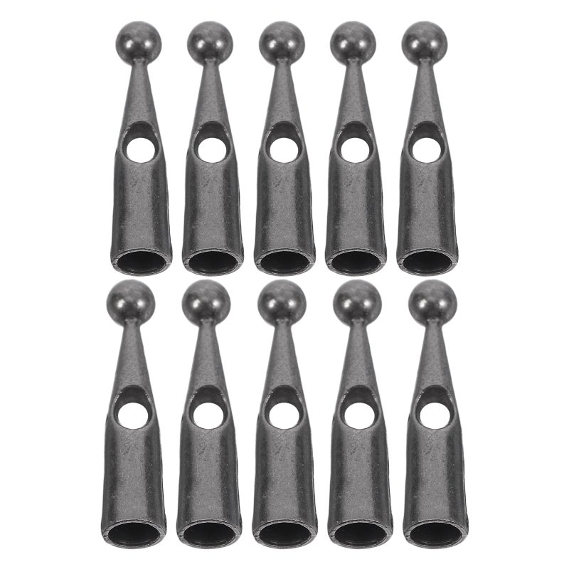 10pcs Umbrella Tail Beads: Metal Parasol Bone Covers Components For Folding Rain Sun Umbrella Covers Replacement Parts Accessories - Image 5
