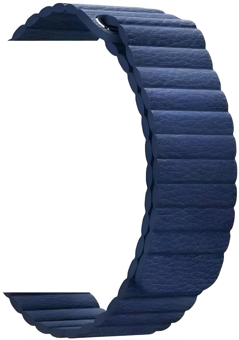 NEXT STORE Magnetic Leather Strap Compatible with Huawei Watch GT5/GT5 Pro/GT4/GT3/GT2/GT2e/GT2 Pro/Watch 4/4 Pro/3/3 Pro – 22mm Replacement Band - Image 2