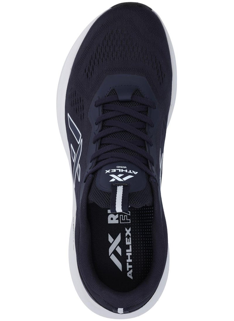 Athlex - Athlex Men's Running Shoes WIND M Dark Blue Athlex SPEEDPULSE Foam Sole, Breathable Engineered Mesh, OrthoLite X40 Insole, Neutral Pronation, Comfortable & Durable - Image 1