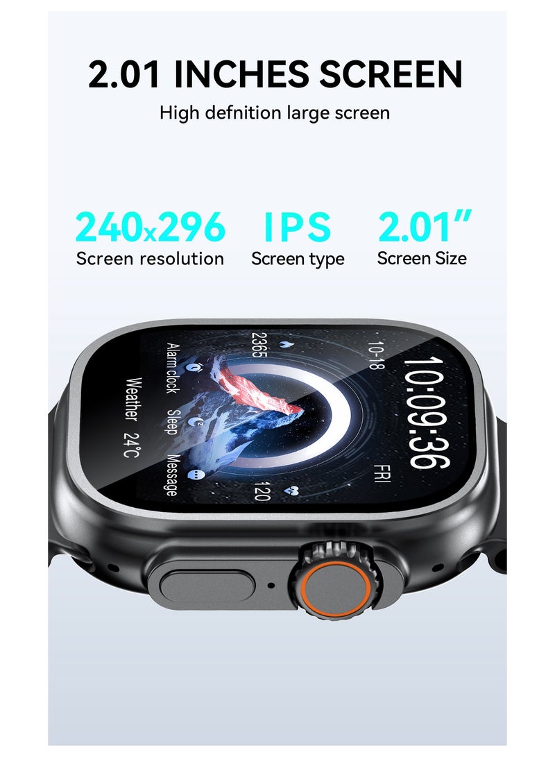 Bwoo Wa07 Smart Watch Black - Image 2