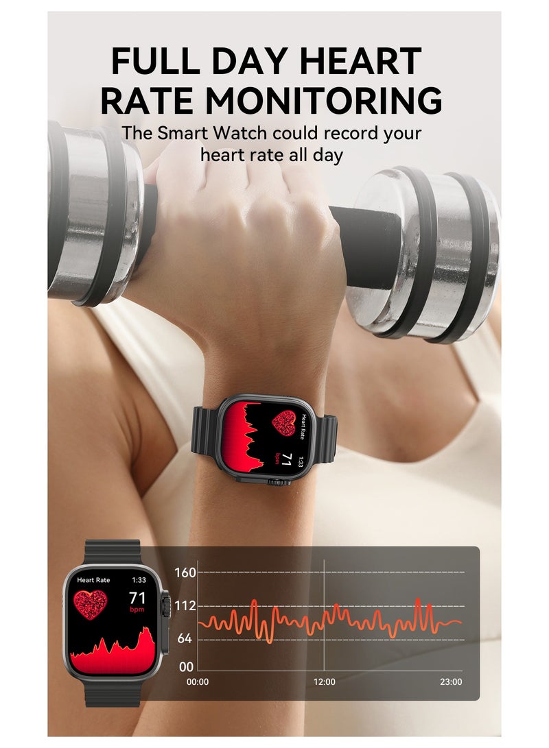 Bwoo Wa07 Smart Watch Black - Image 4