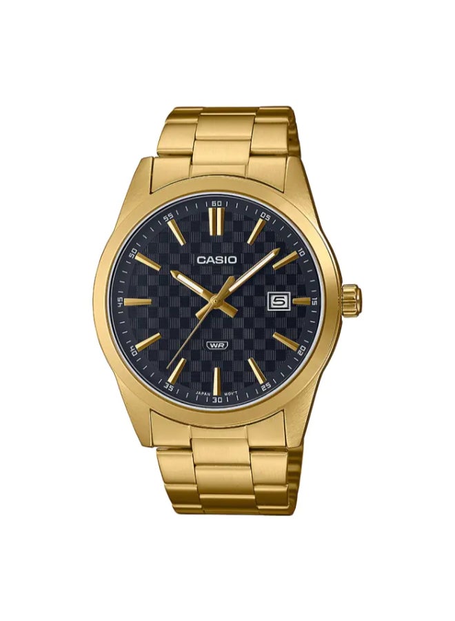 Men's Stainless Steel Analog Watch MTP-VD03G-1AUDF - 41 mm