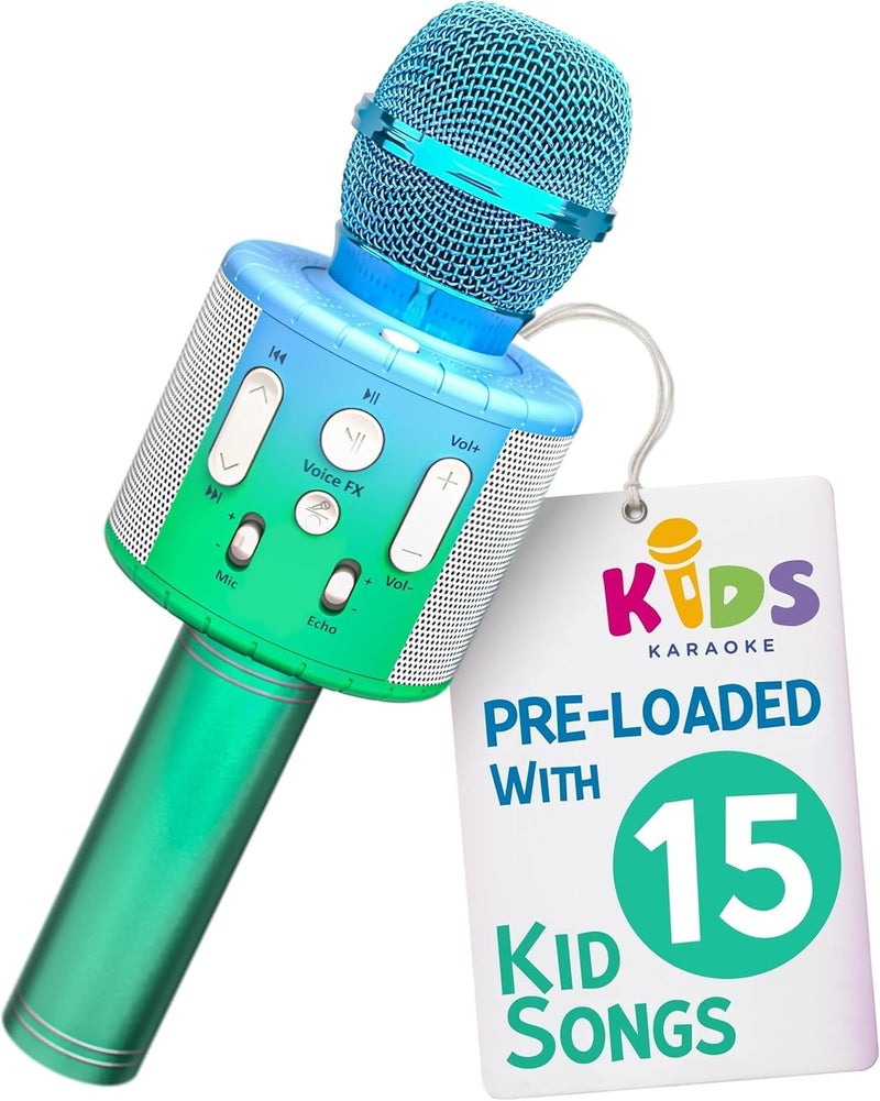 Move2Play, Kids Karaoke Microphone | Includes Pre-Loaded Songs & Bluetooth | Kids Birthday & Easter Gift | Toy for All Ages 2, 3, 4, 5, 6+ Year Old Girls, Boys & Toddlers - Image 1