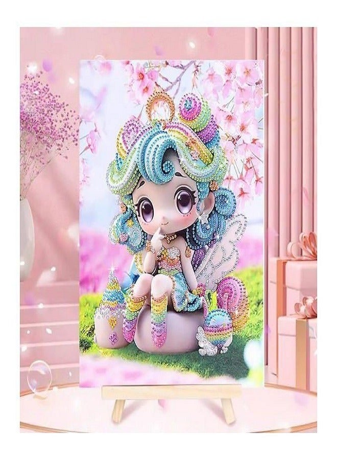 Diy Diamond Painting Kits for Kids, 5D Arts and Crafts for Kids, Painting Kits for Beginners Size 30 x 23  - Image 1