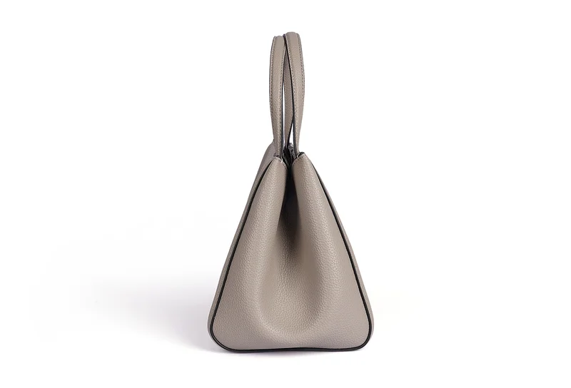 Cuple Squared grainy faux leather Handbag
