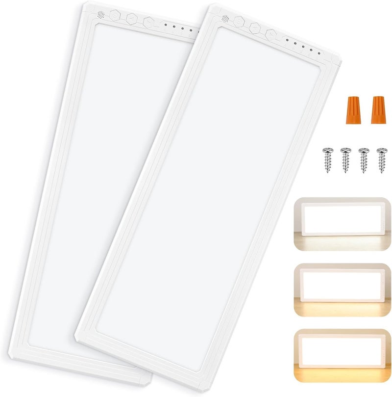 ضوء داخلي قابل للتعتيم من كوهري RV 12V 167 × 66 1500 لومن أضواء سقف LED RV 5 مستويات من التعتيم 3 درجات حرارة لونية 2900-6500K تركيبات أضواء RV للسيارة/المقطورة/الكامبر/القارب عبوة 2