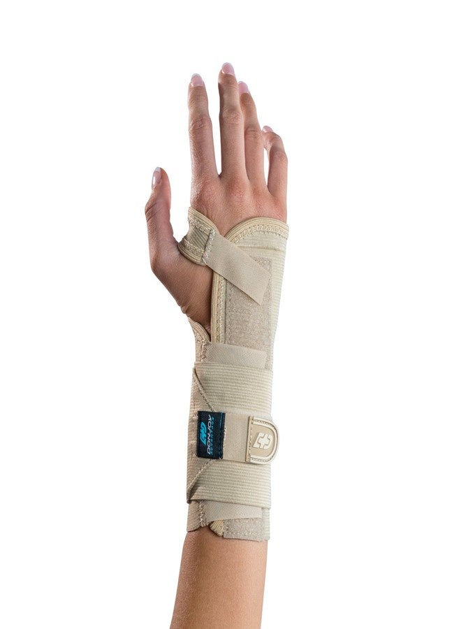 DonJoy Advantage DA161WB01-TAN-XL-R Stabilizing Elastic Wrist Brace for Carpal Tunnel, Sprains, Strains, Tendonitis, Instabilities, Palm Stay - Image 1