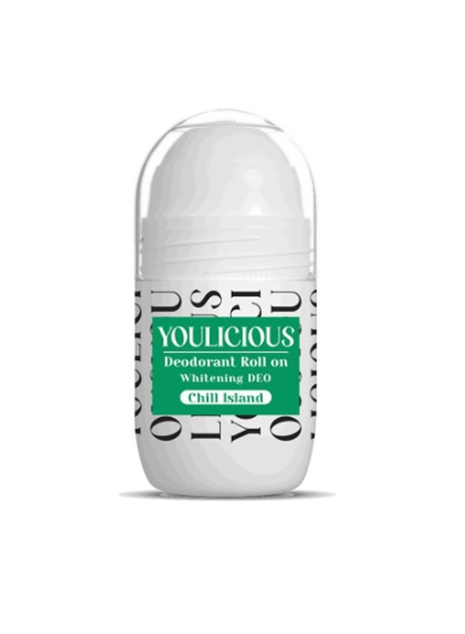 يوليشيوس مزيل عرق رول أون تشيل آيلاند 48 ساعة 50 مل - Image 2