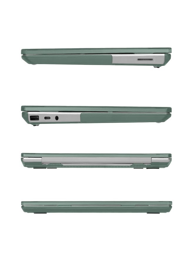 MOSISO Case Only Compatible with Microsoft Surface Laptop Go 3/2/1 12.4 inch 2023-2020 Release (models: 2013 & 1943), Protective Plastic Hard Shell Case&Keyboard Cover&Screen Protector, Emerald Green - Image 5