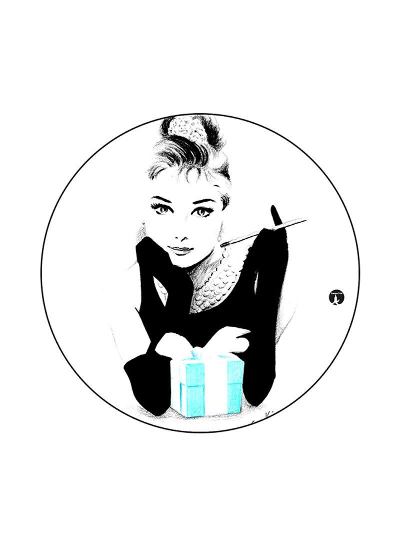 RKN Audrey Hepburn Printed Mouse Pad multicolour