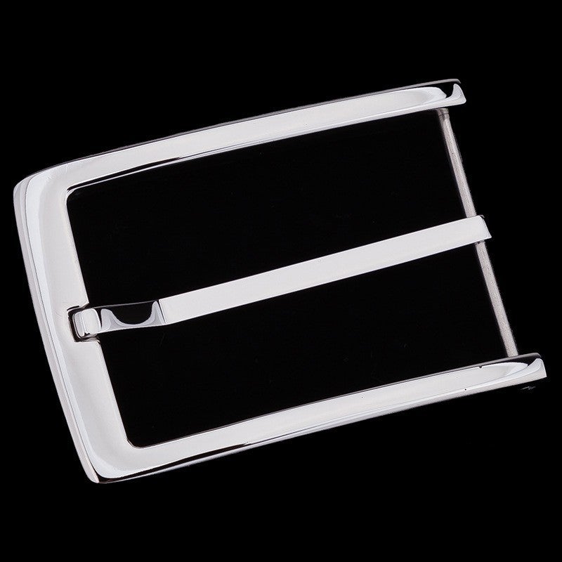 Factory Men'S Pin Buckle Stainless Steel Belt Adjustment Buckle Head Belt Pin Buckle Japanese Word Large Hardware Accessories - Image 3