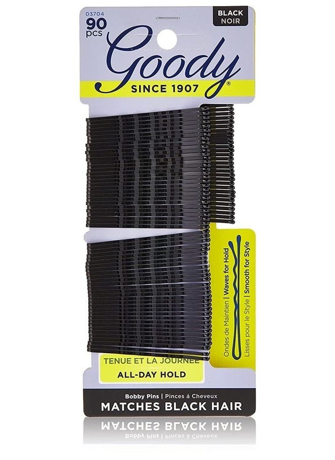 Goody - Goody Bobby Pins, Black, 90 Count - Image 1