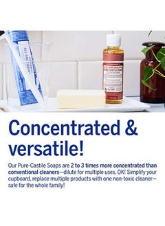 Dr. Bronner's Dr. Bronner’S Purecastile Liquid Soap (Eucalyptus 8 Ounce) Made With Organic Oils 18In1 Uses: Face Body Hair Laundry Pets And Dishes Concentrated Vegan Nongmo  - Image 5