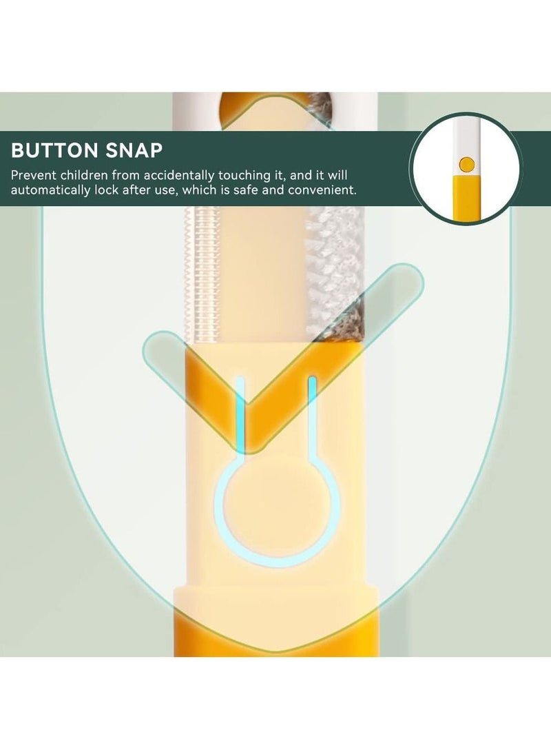 Y&D Lint Remover, Portable Bobble Remover for Clothes, Double Sided and Reusable Fur Tool, Carpet Scraper, Dog Cat Furniture Couch Car Seats Bedding - Image 5