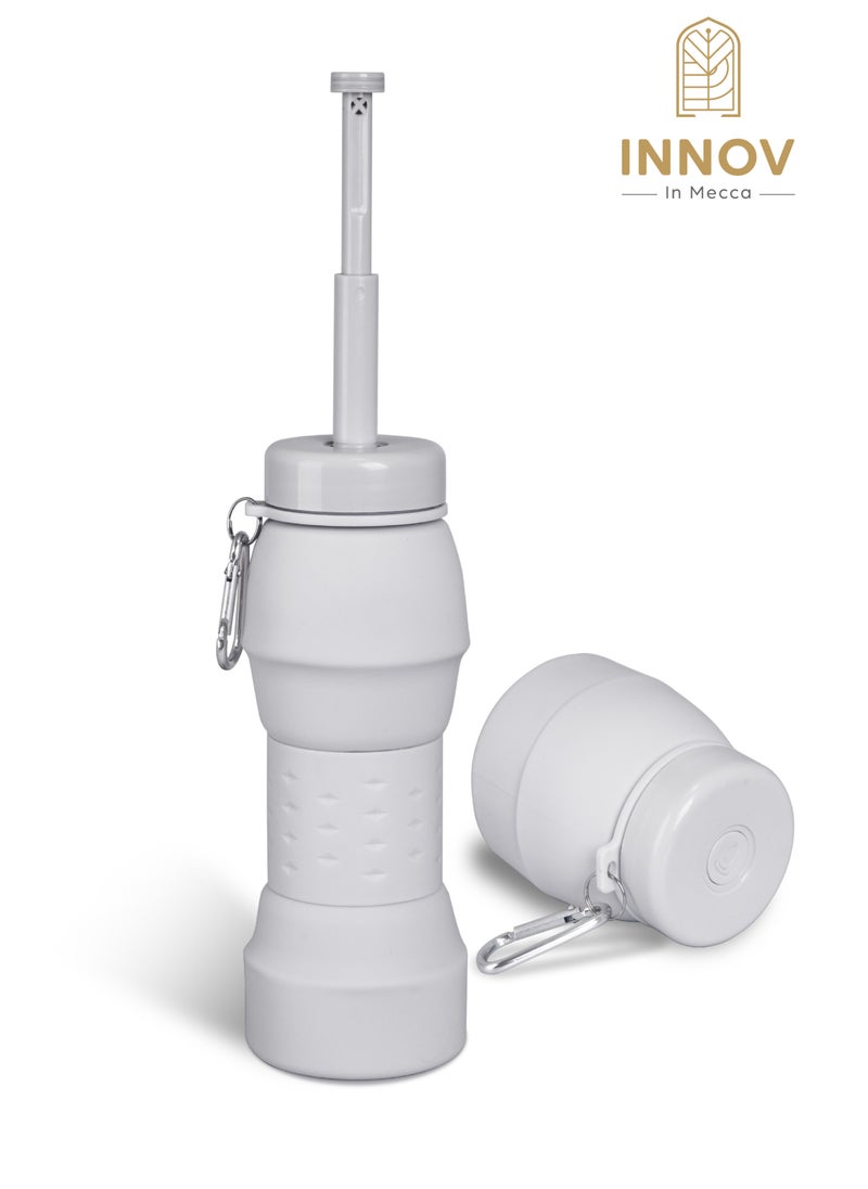 INNOV In Mecca - Portable Shattaf Bidet, Portable Bidet, 500ml Portable Bidet with Retractable Nozzle, Postpartum Care, Travel shattaf, Foldable bottle , Suitable for Men, Baby, Women or Bedridden Patient - Image 1