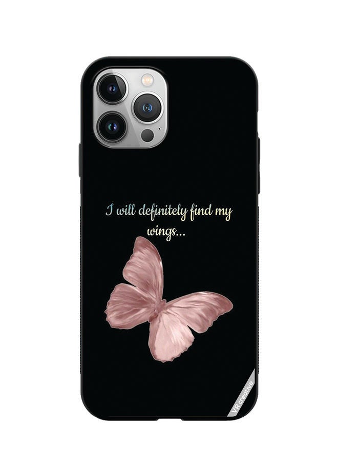 VR CREATIVE Protective Case Cover For Apple iPhone 11 Pro Max I Will Definitely Fimd My Wings Design Multicolour - Image 1