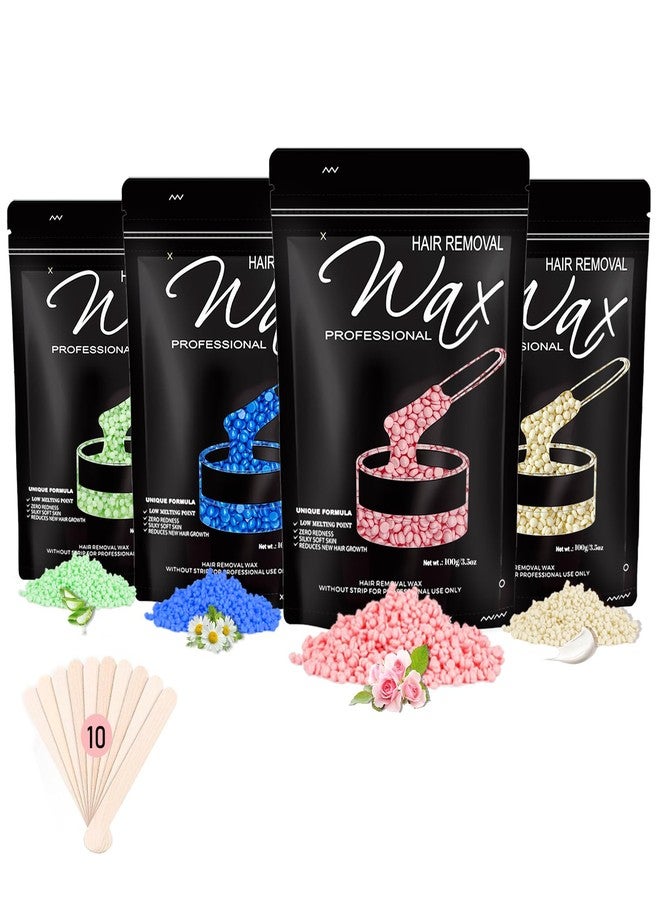 FEAMIRIA 400g Wax Beads - Hard Wax Beads for Brazilian Bikini & Coarse/Stubborn Hair, Wax Beads for Hair Removal At-Home Waxing,Hard Wax Works on Face, Body, Legs - Image 1