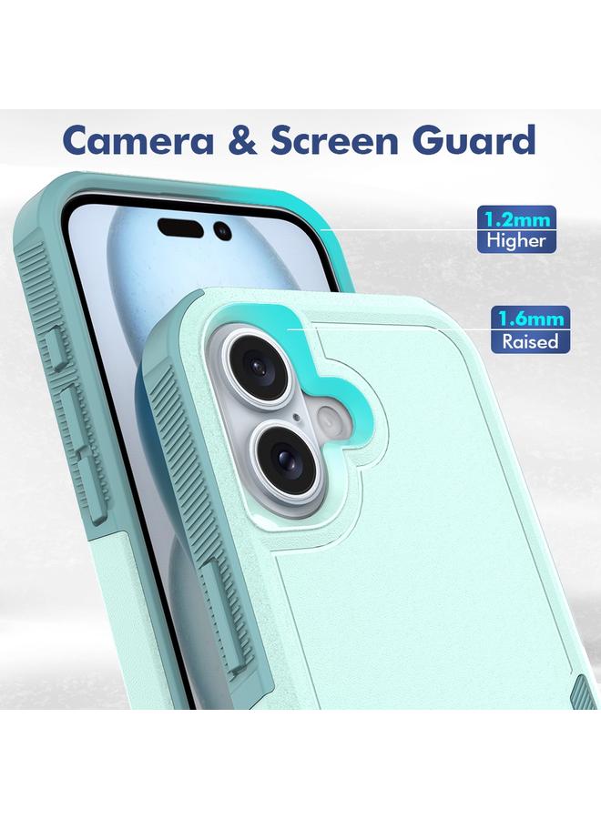 اس-توب جراب لهاتف iPhone 16 2 في 1 PC + جراب هاتف TPU - Image 2