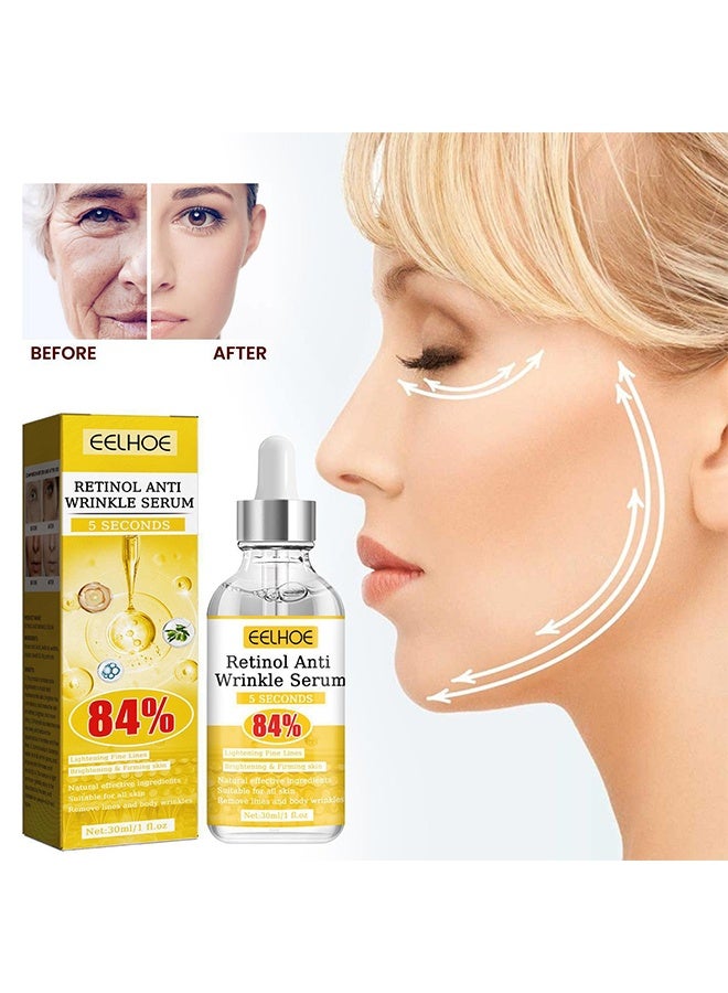 إيلهو مصل الريتينول المضاد للتجاعيد ، خلاصة الطاقة المضادة للشيخوخة ، جوهر شد مرطب للوجه مع تقليل التجاعيد المرشحة ، وبقع الشيخوخة وتأثيرات ما بعد حب الشباب للبشرة الباهتة والجافة - Image 1