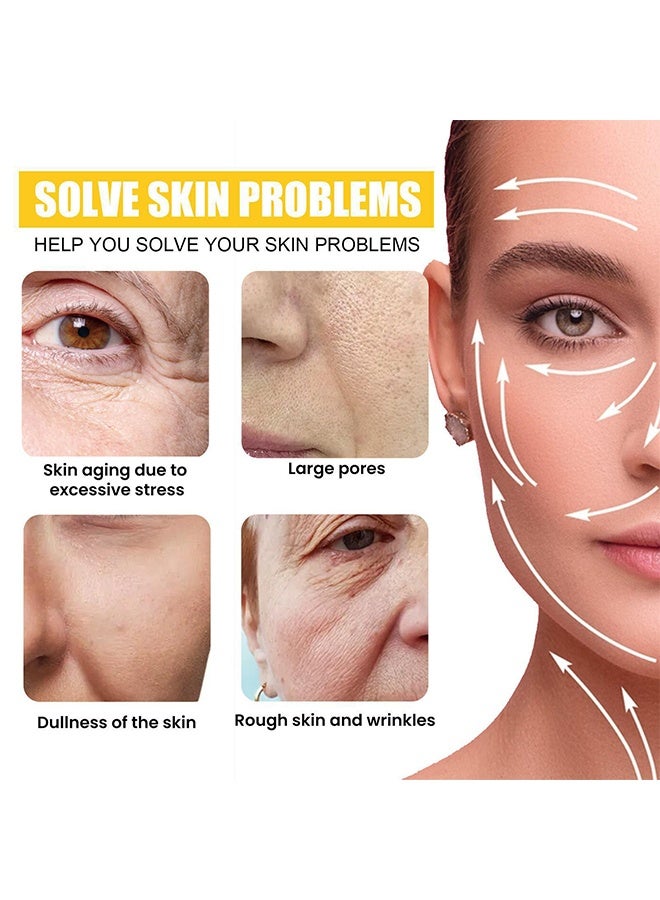 إيلهو مصل الريتينول المضاد للتجاعيد ، خلاصة الطاقة المضادة للشيخوخة ، جوهر شد مرطب للوجه مع تقليل التجاعيد المرشحة ، وبقع الشيخوخة وتأثيرات ما بعد حب الشباب للبشرة الباهتة والجافة - Image 2