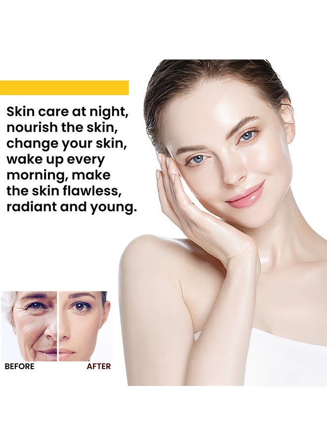 إيلهو مصل الريتينول المضاد للتجاعيد ، خلاصة الطاقة المضادة للشيخوخة ، جوهر شد مرطب للوجه مع تقليل التجاعيد المرشحة ، وبقع الشيخوخة وتأثيرات ما بعد حب الشباب للبشرة الباهتة والجافة - Image 4