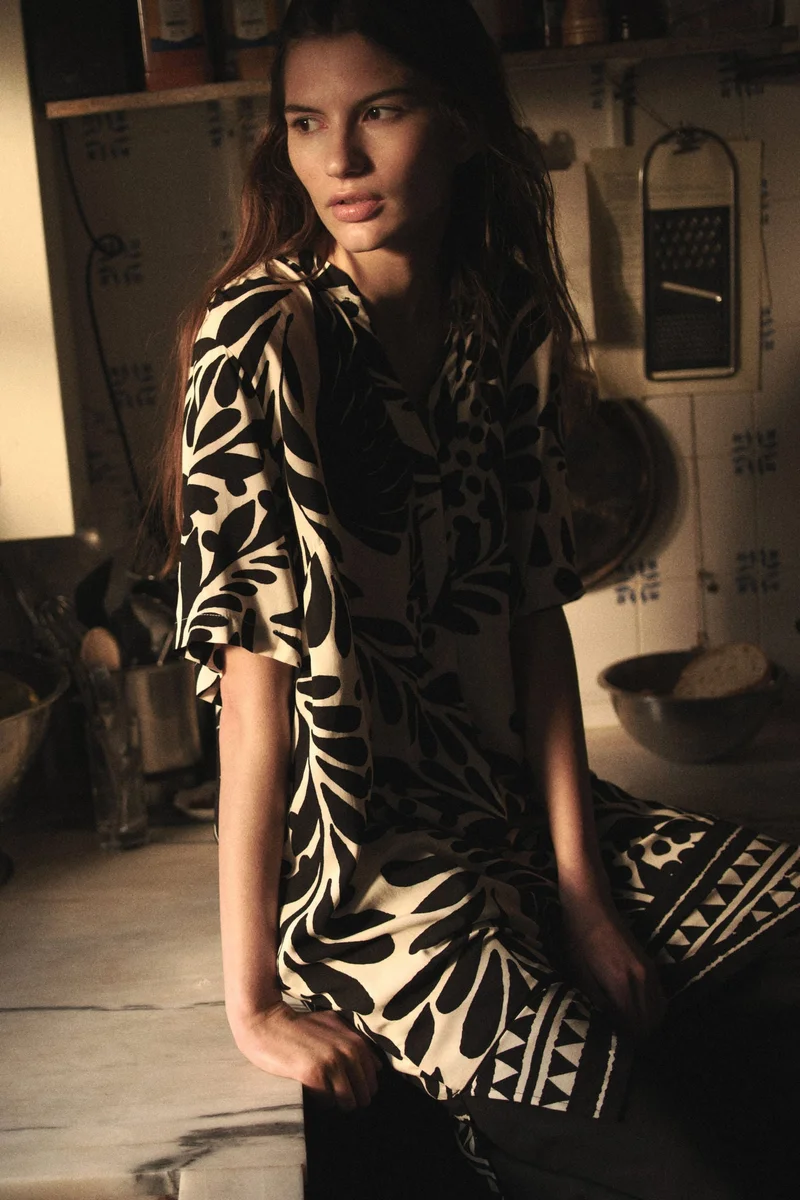 H&M Viscose tunic dress