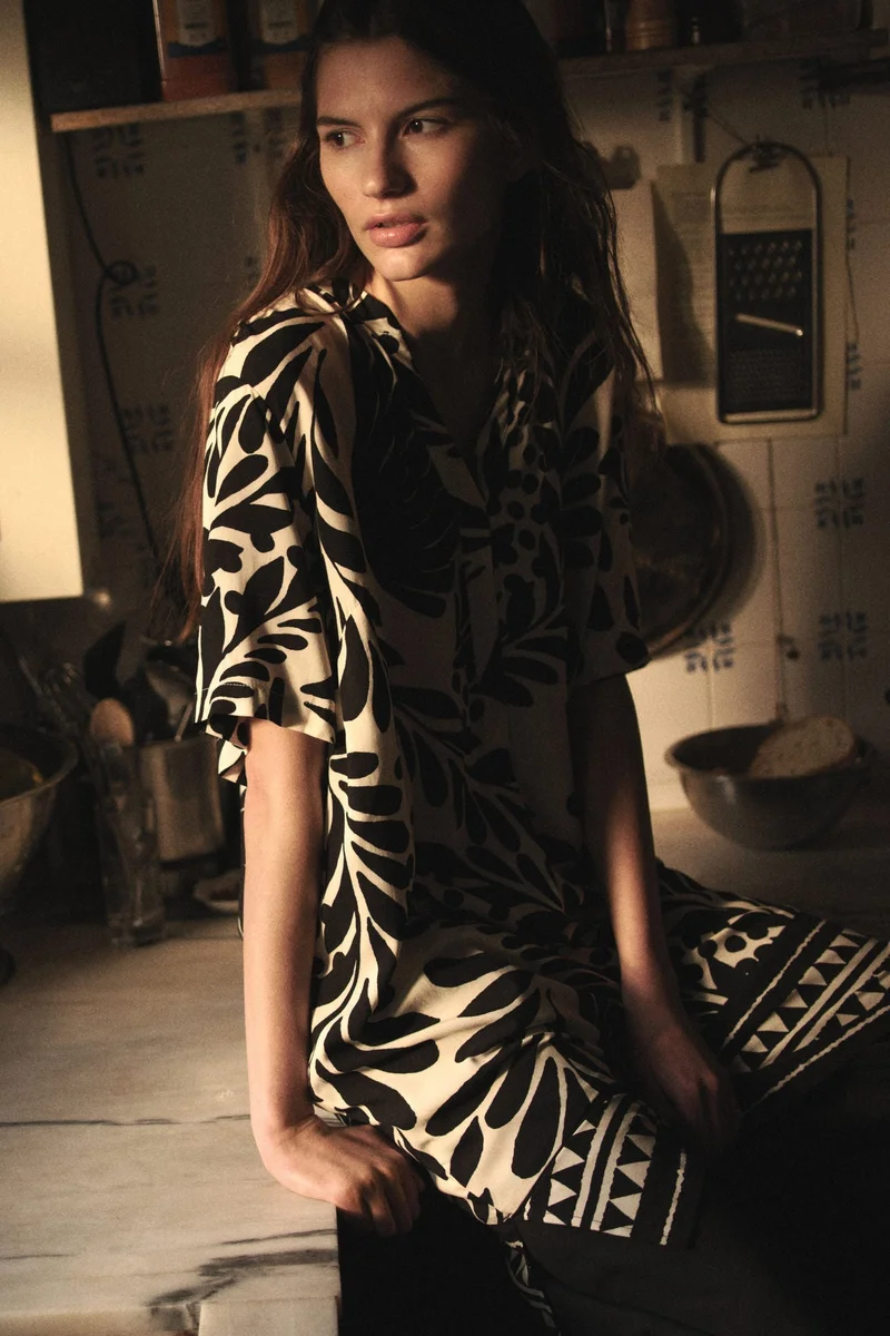 H&M Viscose tunic dress