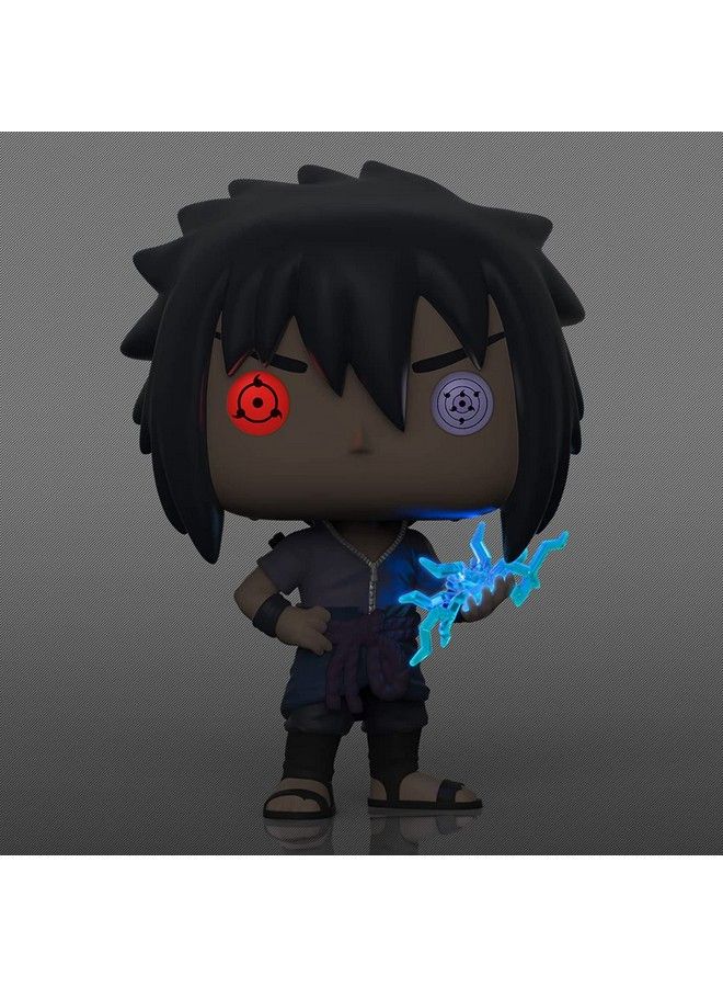 Funko Pop Naruto Shippuden Sasuke Uchiha Rinnegan W Chidori Chase Figure (Aaa Anime Exlcusive) - Image 3