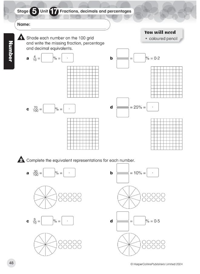 International Primary Maths Progress Book Teacher’s Pack: Stage 5  - Image 3