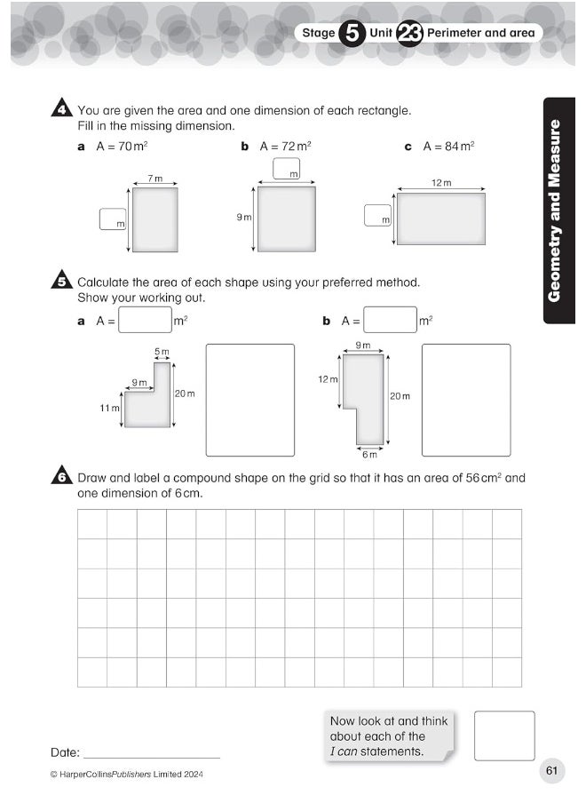 International Primary Maths Progress Book Teacher’s Pack: Stage 5  - Image 4