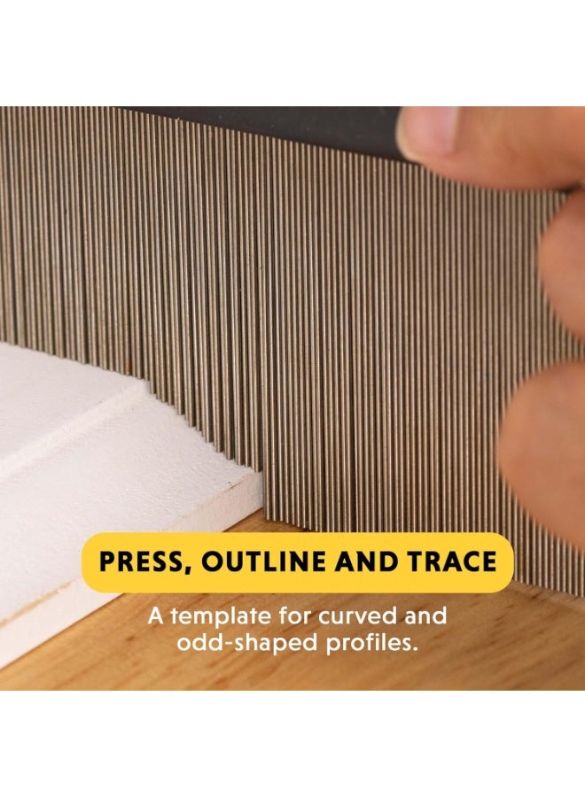 General Tools أداة قياس الشكل العامة 837 - أداة قياس الزاوية 6" لتحسين المنزل - أدوات للرجال - Image 2