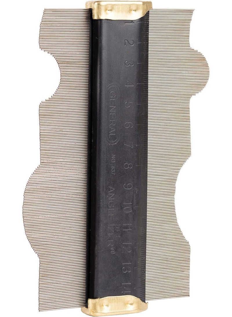 General Tools General Tools Contour Gauge 837 - 6" Angle Finder Tool for Home Improvement - Gadgets for Men  - Image 1
