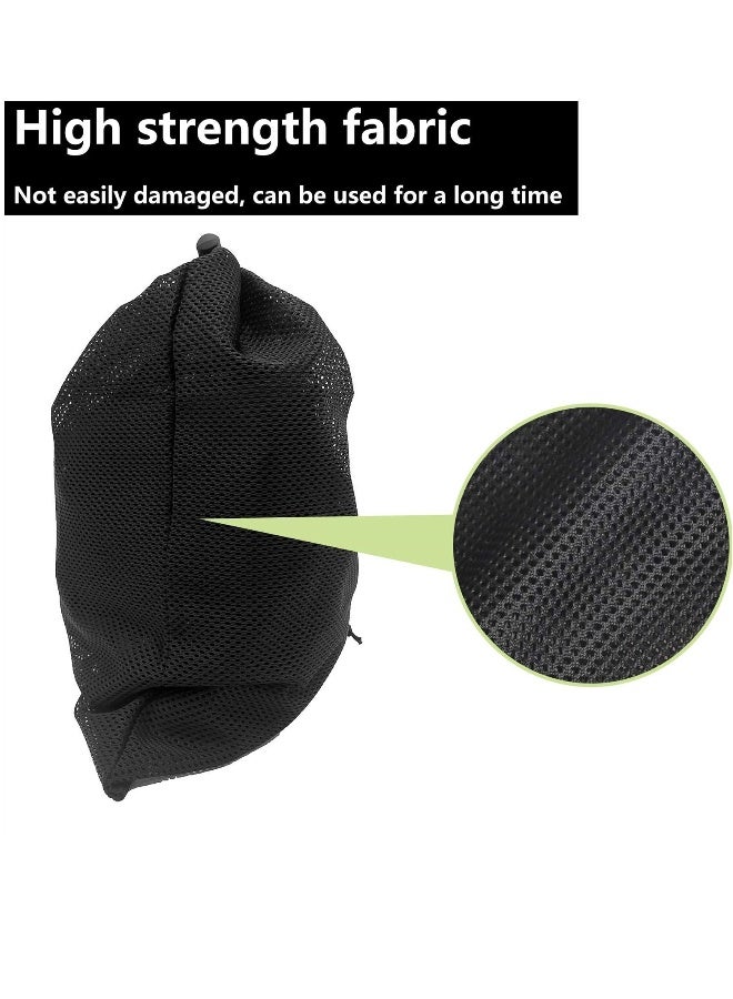 Generic 2 Pack Pump Barrier Bags, 12.2x 15.9 with Drawstring, Pond Mesh Filter Bags for Biofilters, Aquarium Filtration, and Outdoor Swimming Pool, Black Media - Image 5