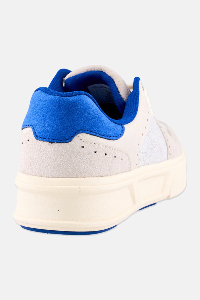 English Laundry Men Lace Up Casual Shoes, Off White - Image 4