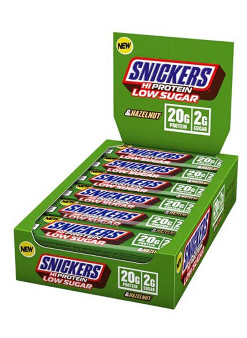 سنيكرز هاي بروتين منخفض السكر بالبندق 12 × 57 جم - Image 1