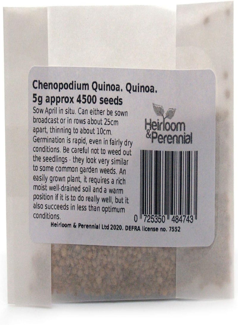GGOOT Quinoa, Chenopodium Quinoa, 5g Approx 4500 Seeds, untreated - Image 1