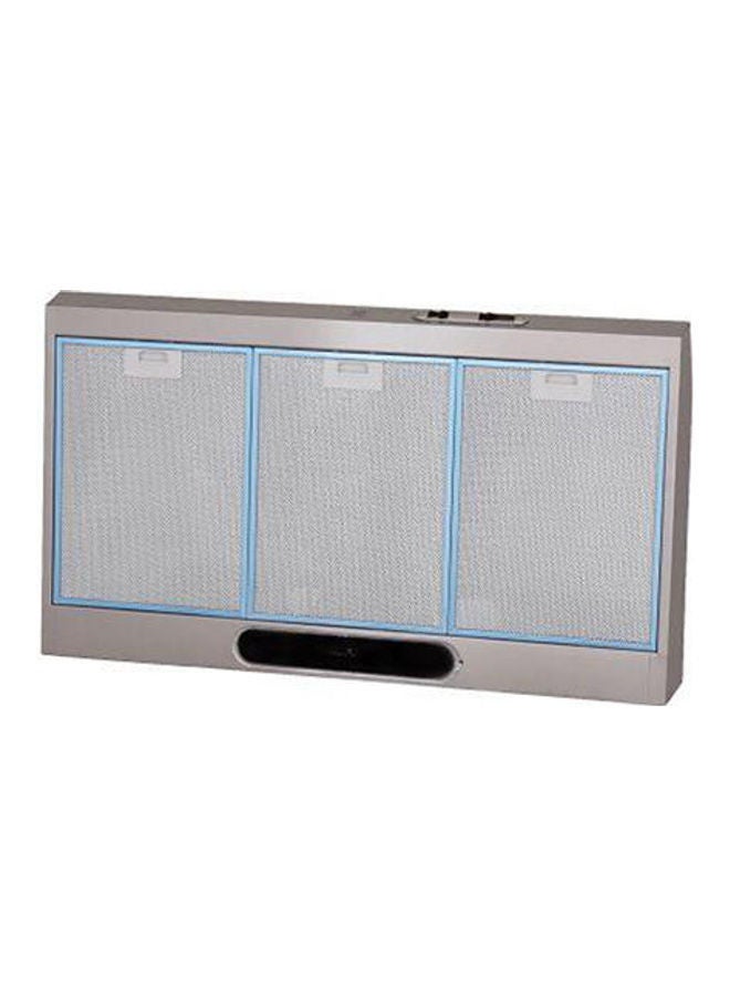 إندست غطاء واقٍ بمدخنة، 90 سم مدمج ISLK 96 LS X فضي - Image 1
