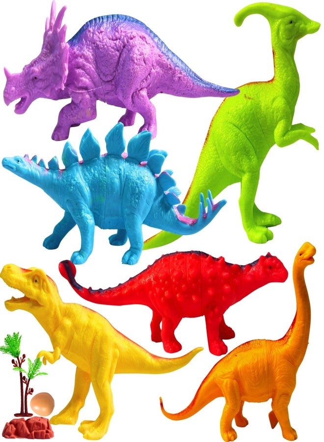 MALLEXO 10PCS Realistic Dinosaur Toys for Kids 3+ | Attractive Prehistoric Dino Action Figures for Boys and Girls Dinosaurs World Animals Toy Set Birthday Gift for Children Learning & Decoration Items - Image 1