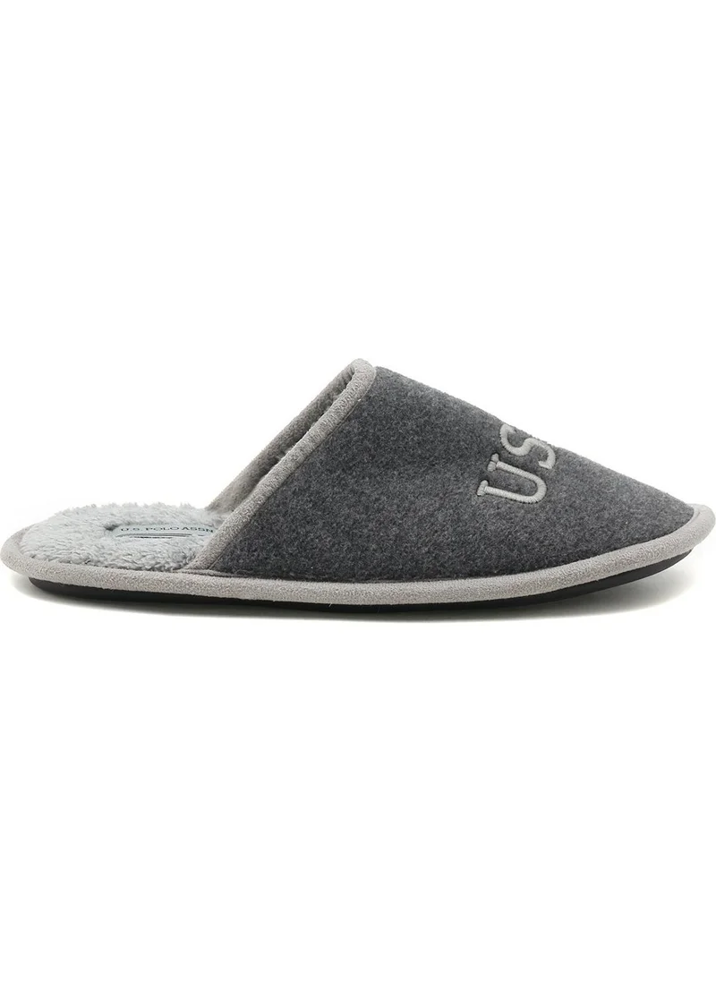 U.S. Polo Assn. Frank 1pr Gray Men's Slippers