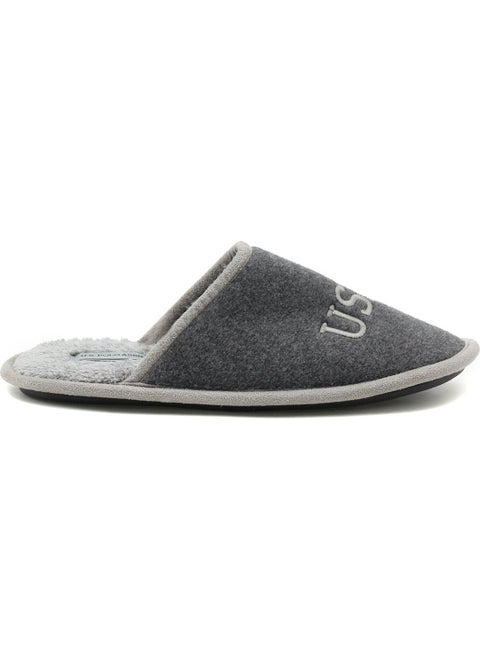 Frank 1pr Gray Men's Slippers