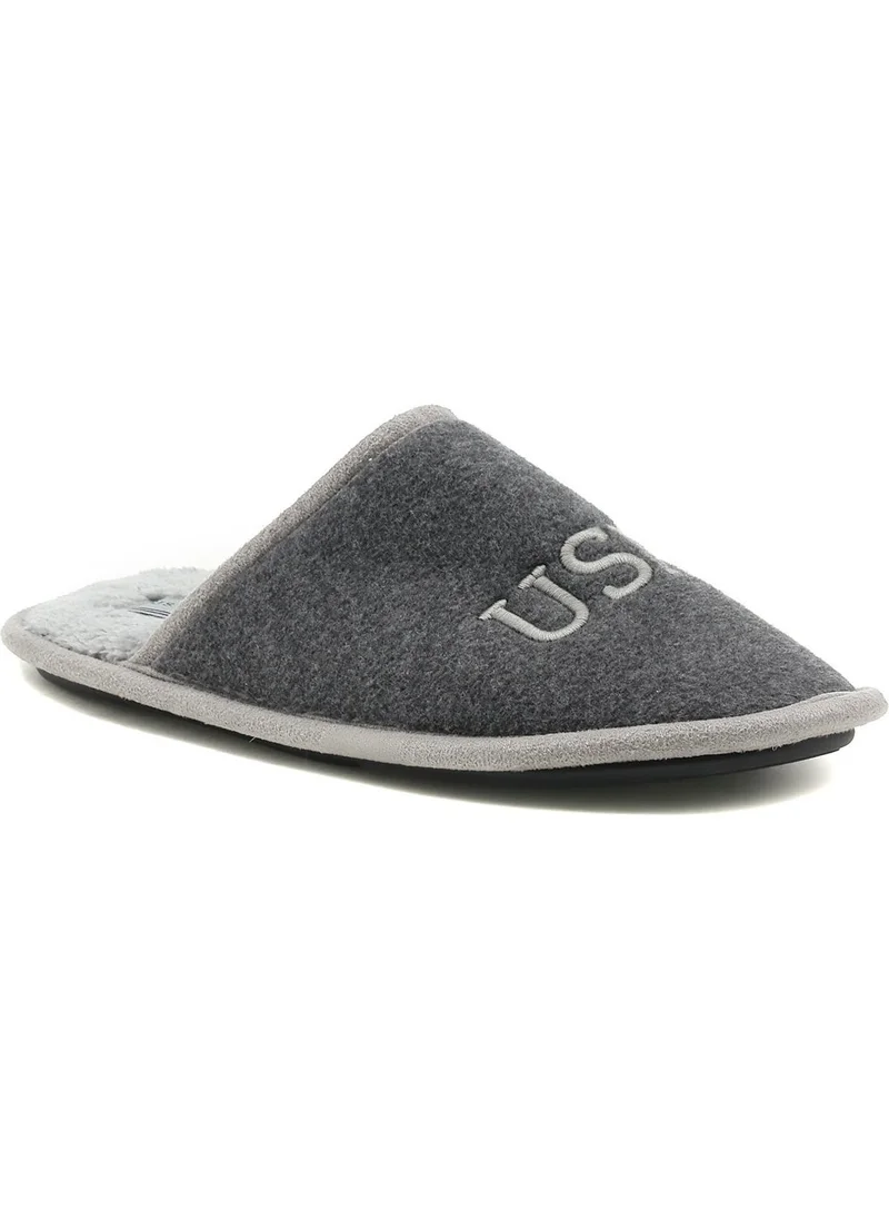 U.S. Polo Assn. Frank 1pr Gray Men's Slippers