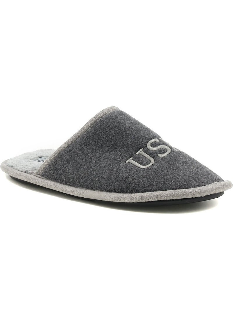 Frank 1pr Gray Men's Slippers