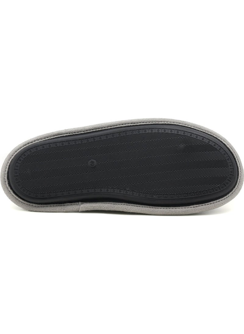 Frank 1pr Gray Men's Slippers