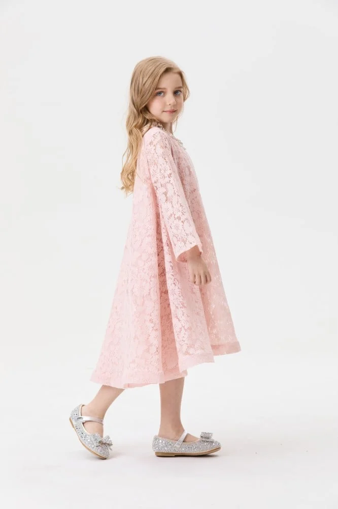 Tenda Lace Sleeve Dress