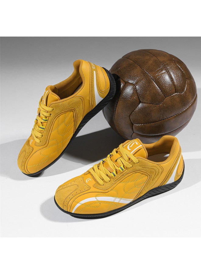 Cabbeen Autumn/winter New Fashion Patchwork Retro Men's Casual Shoes Versatile Trendy Skate Shoes Men - Image 4